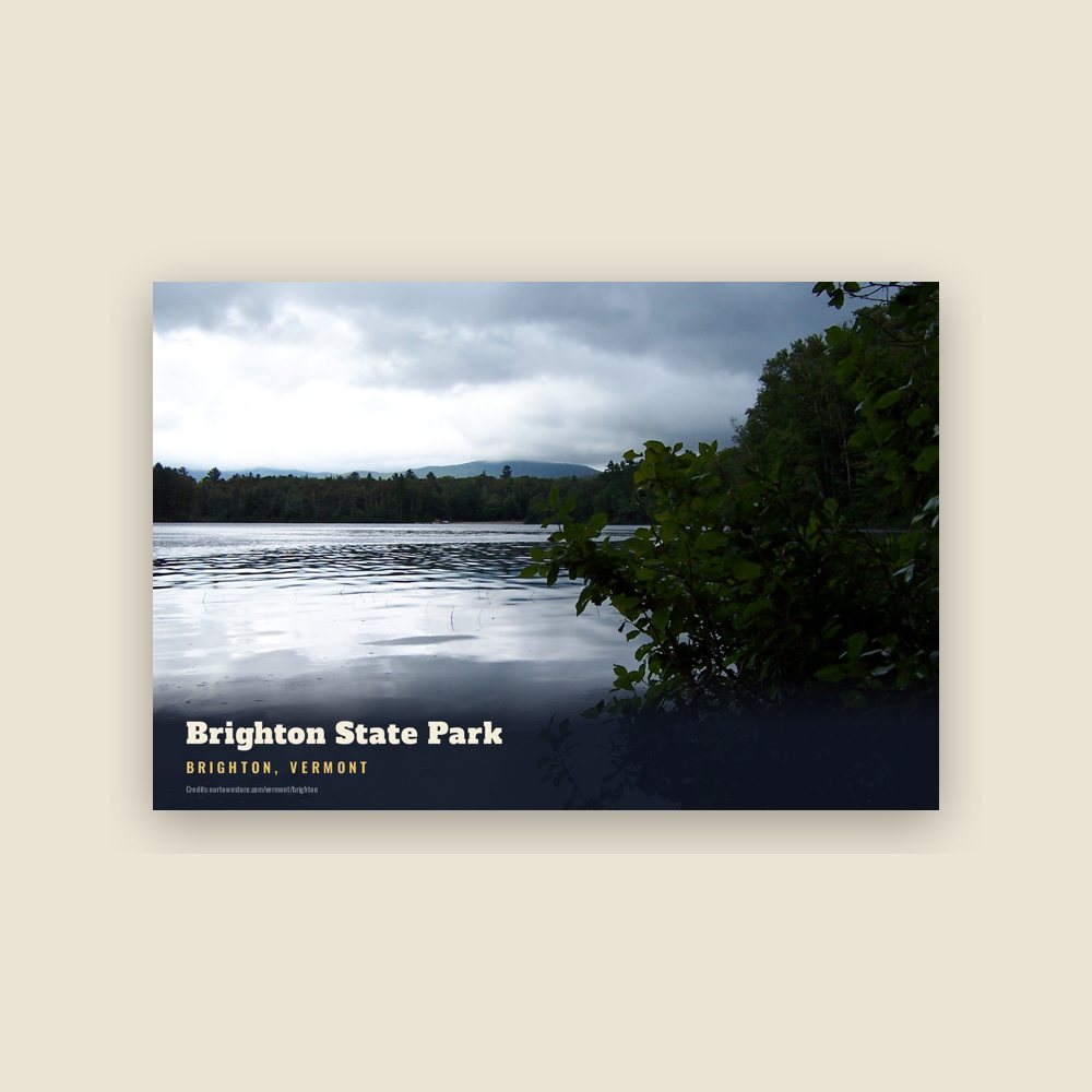 Brighton Brighton State Park Postcard