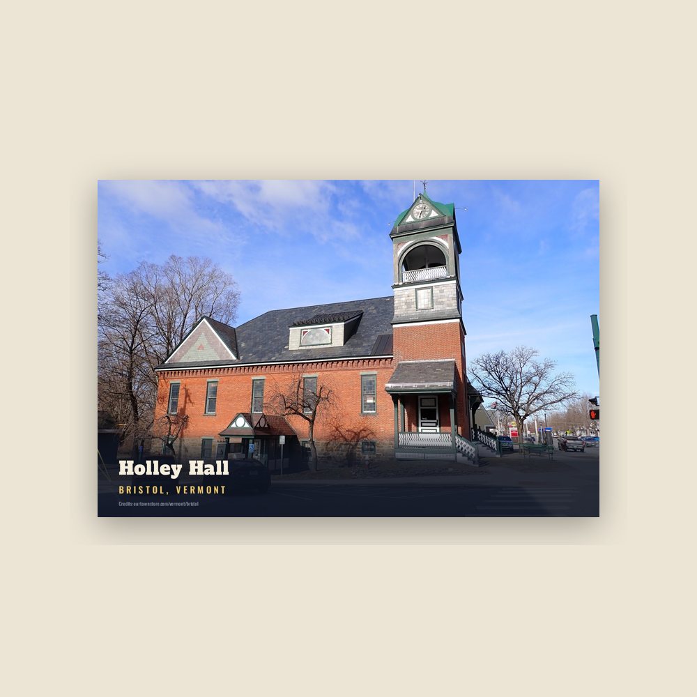 Bristol Holley Hall Postcard