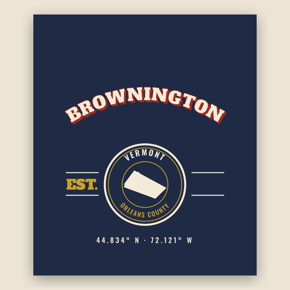 Brownington Est. Tee