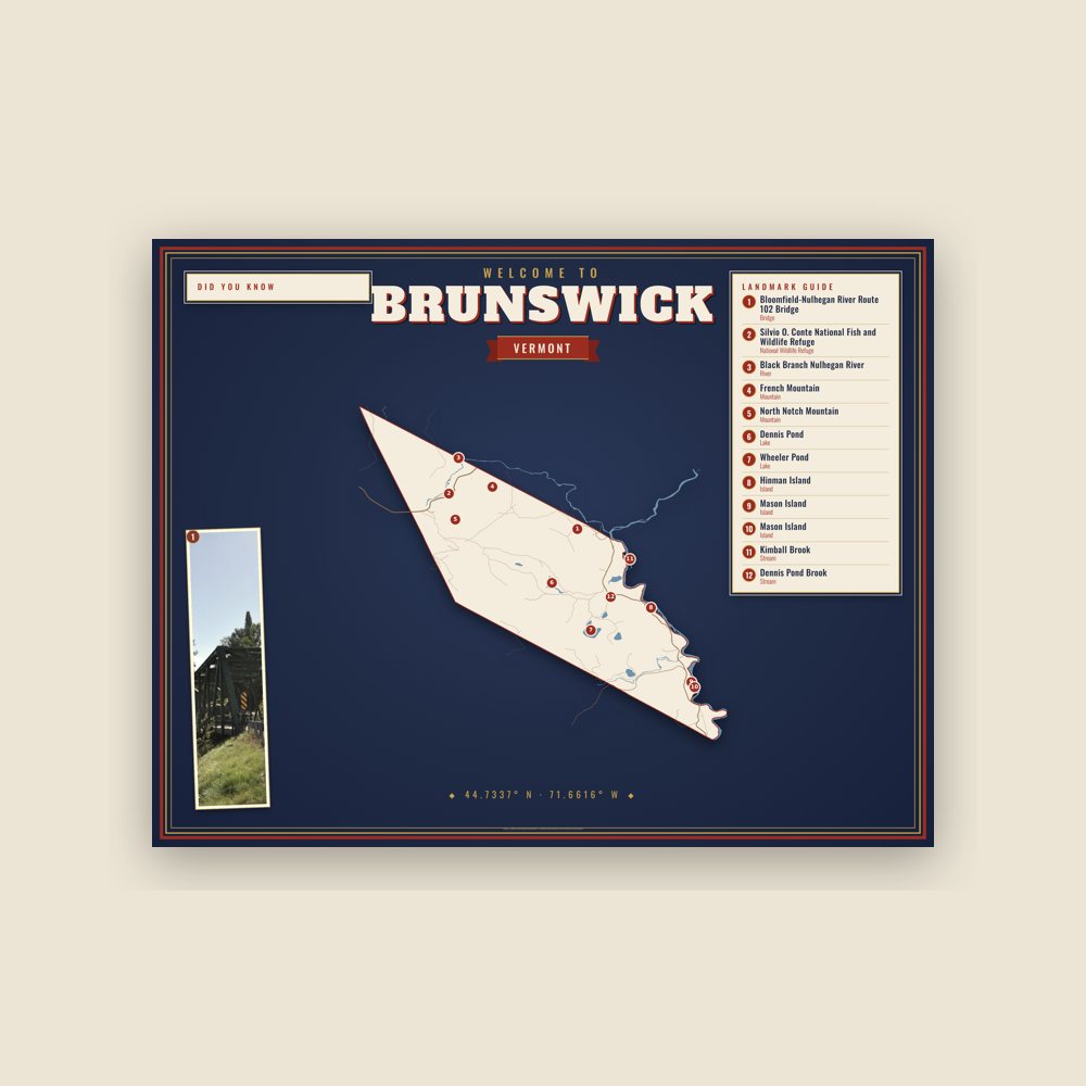 Brunswick Map Placemat