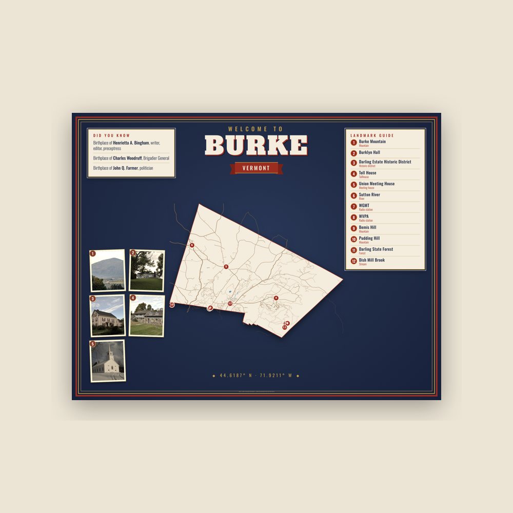 Burke Map Placemat
