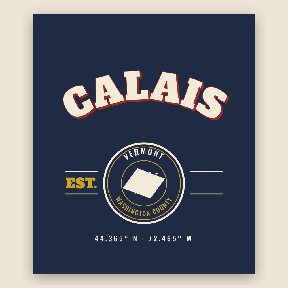 Calais Varsity Crewneck