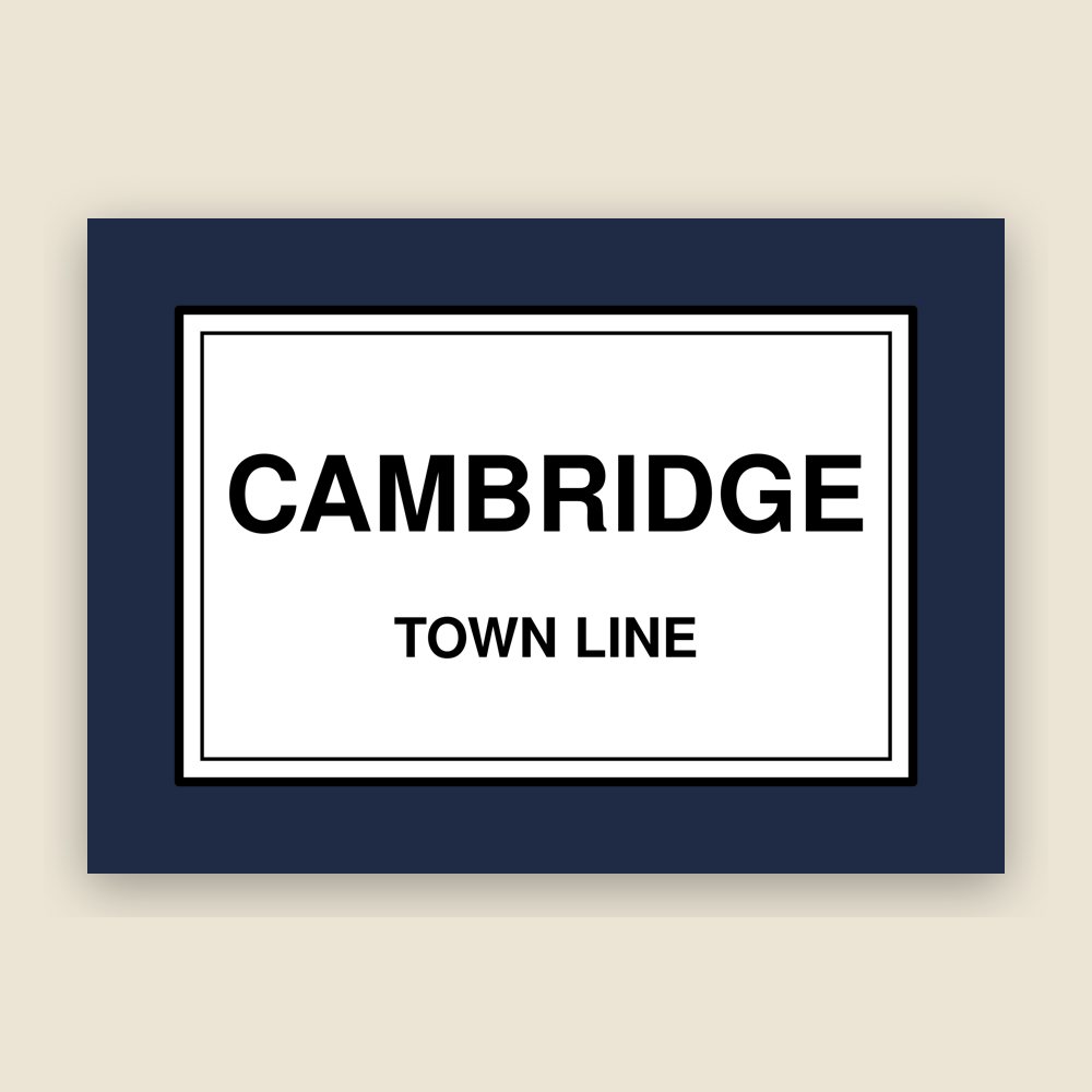 Cambridge Cork Coaster
