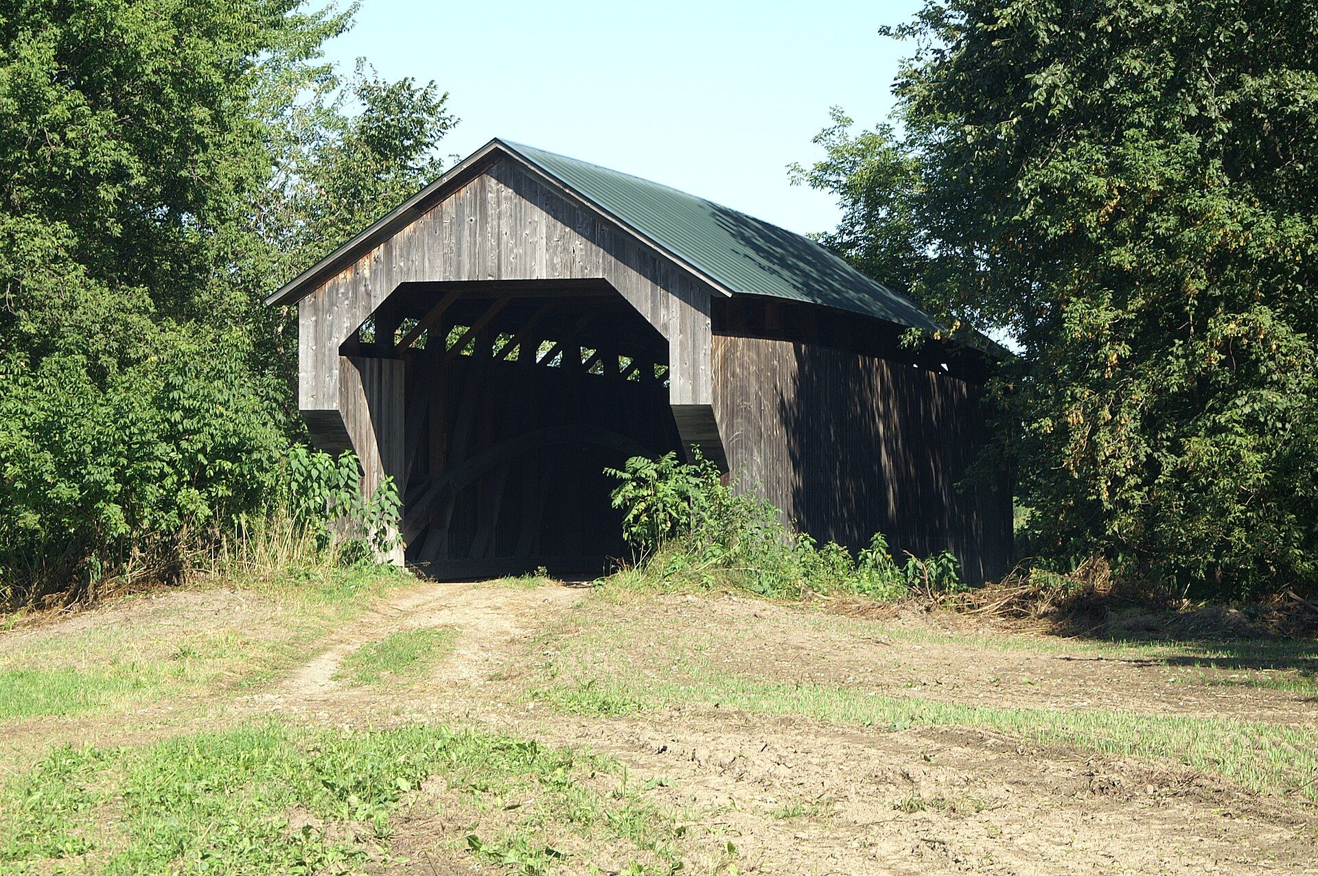 Gates Farm Covered Bridge, Cambridge, Vermont