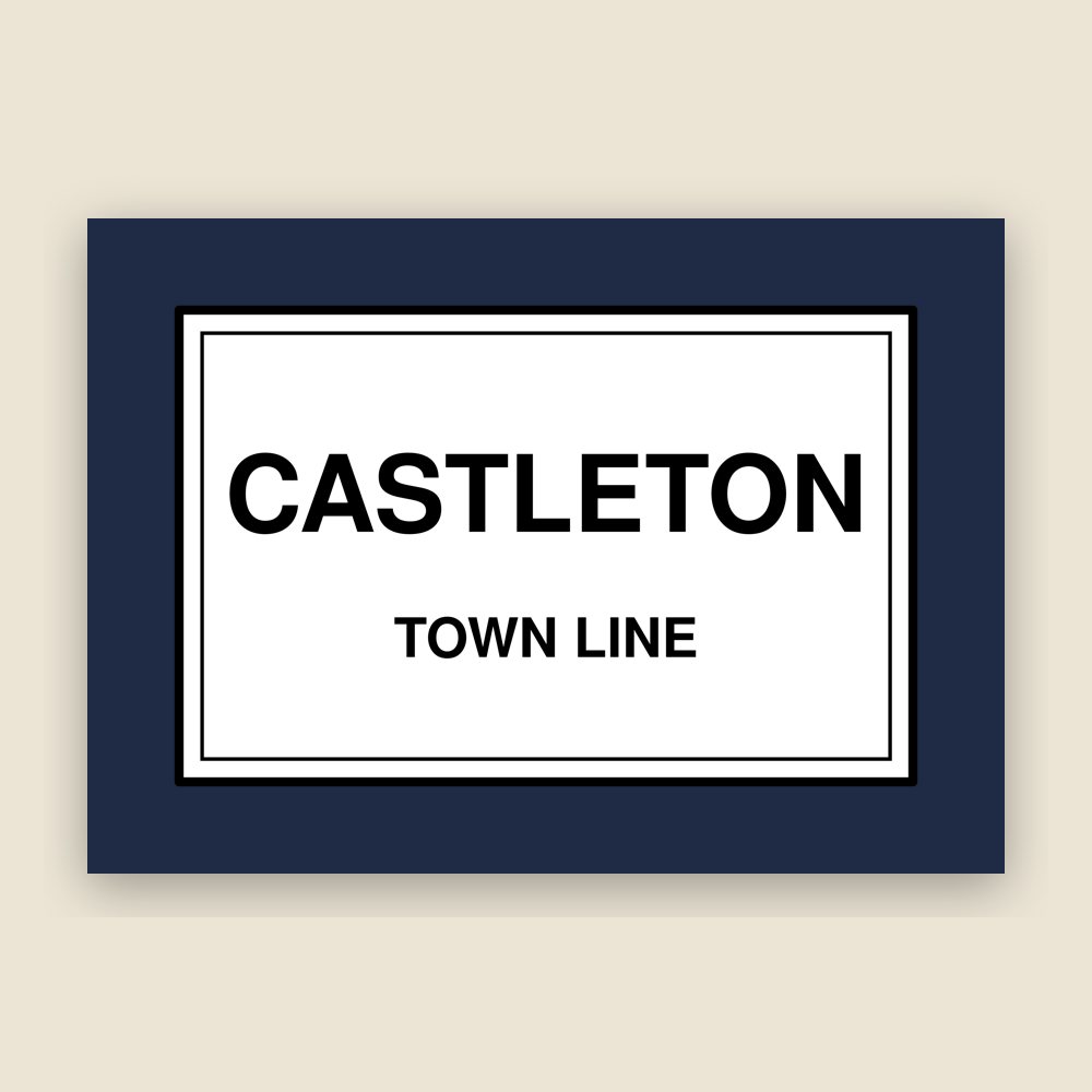 Castleton Town Line Mug