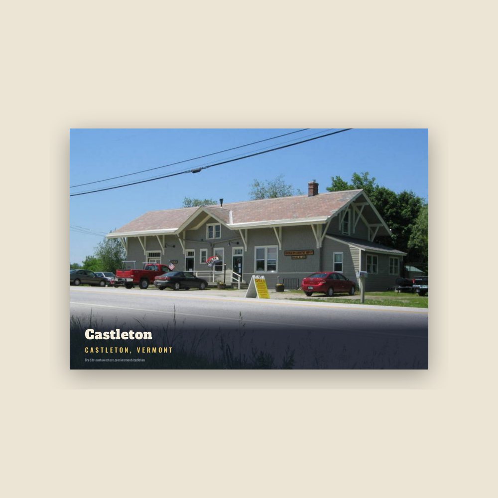 Castleton Castleton Postcard