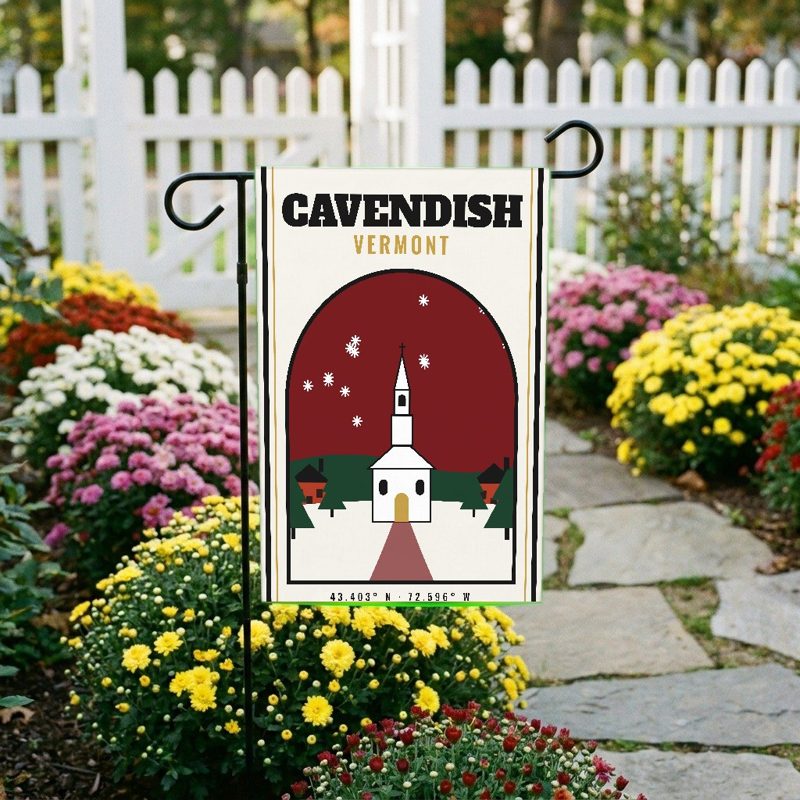 Cavendish Garden Flag