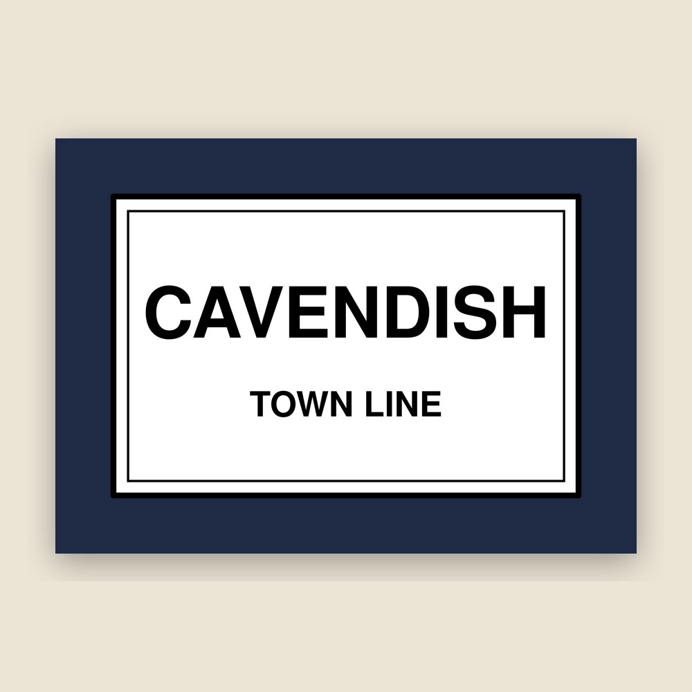 Cavendish Town Line Mug