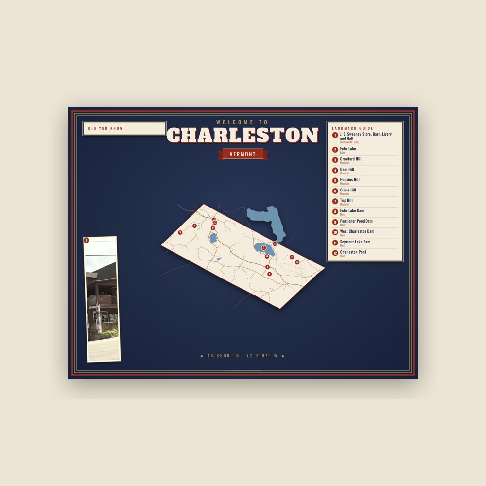 Charleston Map Placemat
