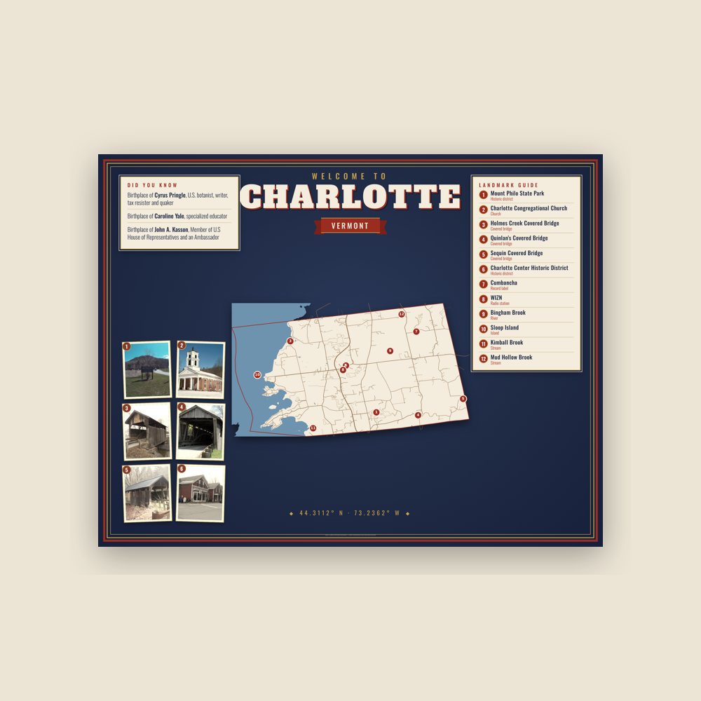 Charlotte Map Placemat