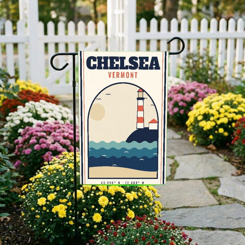 Chelsea Garden Flag