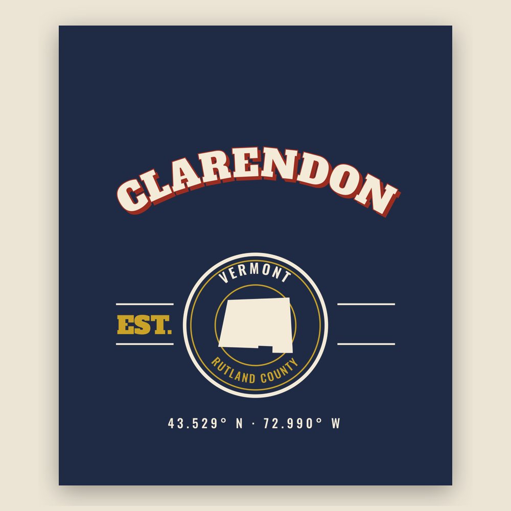 Clarendon Varsity Crewneck
