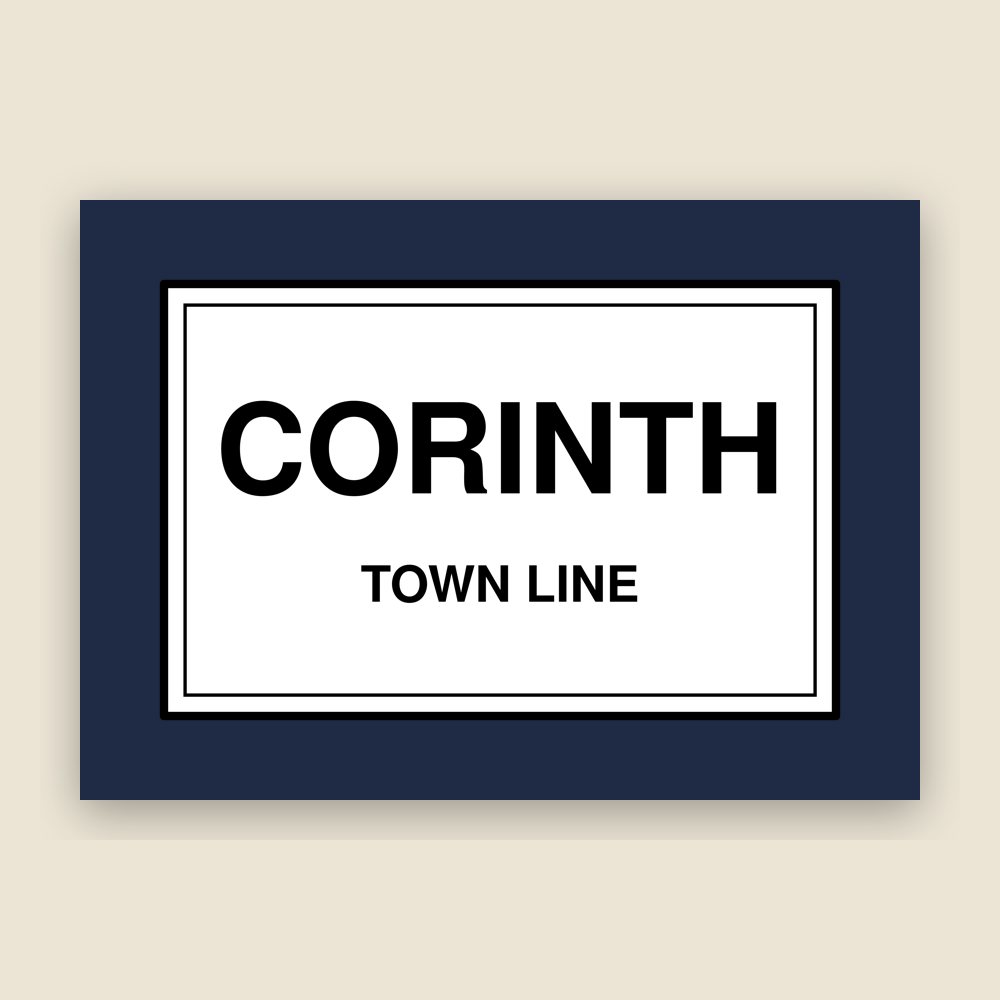 Corinth Town Line Mug