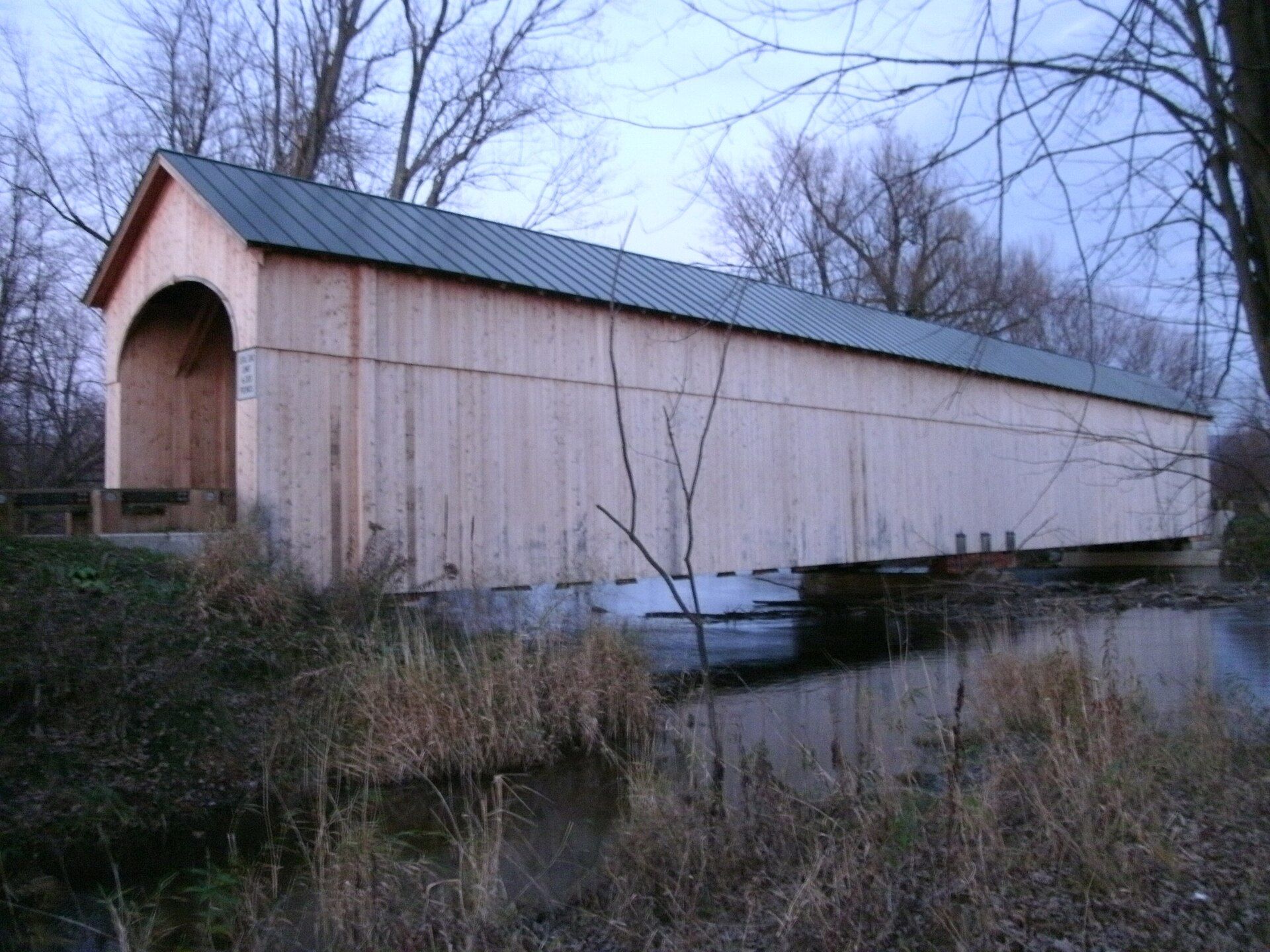 Cedar Swamp Covered Bridge, Cornwall, Vermont