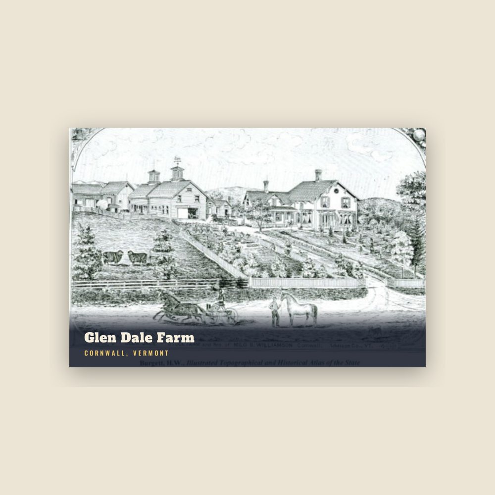 Cornwall Glen Dale Farm Postcard