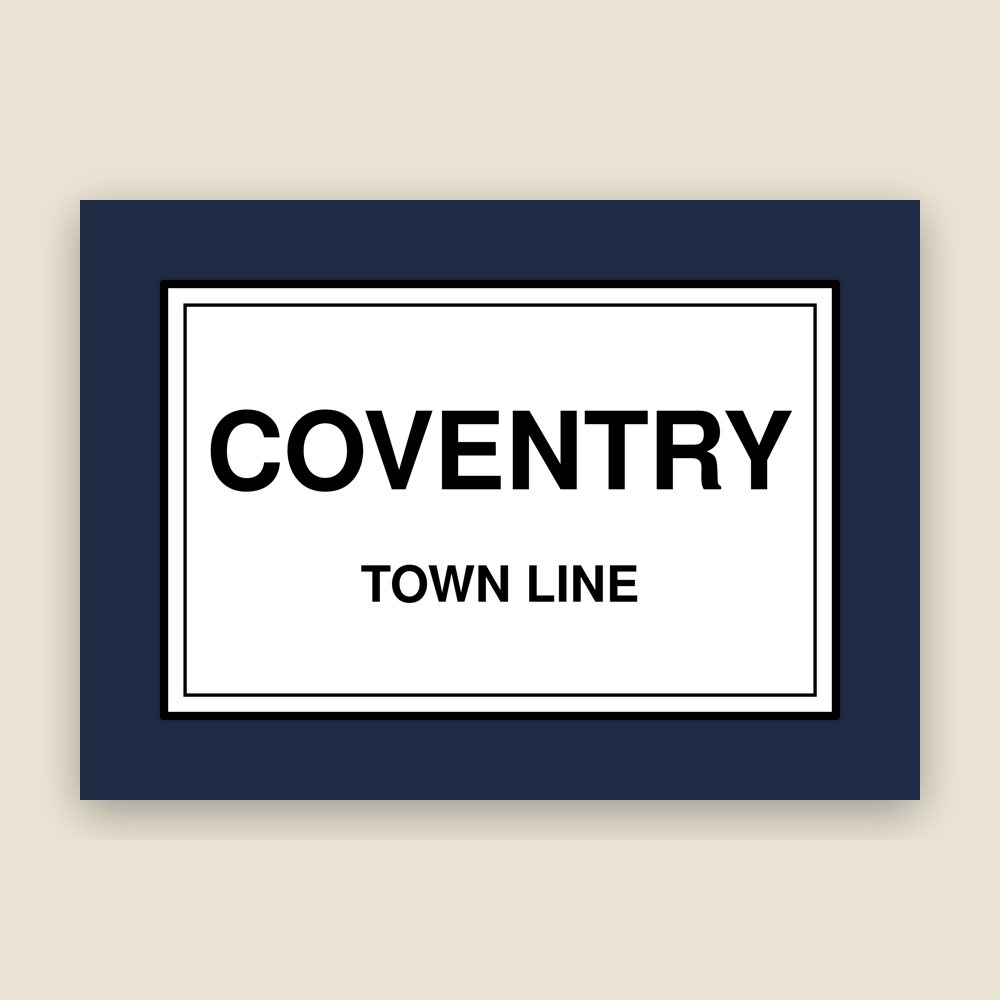 Coventry Town Line Mug