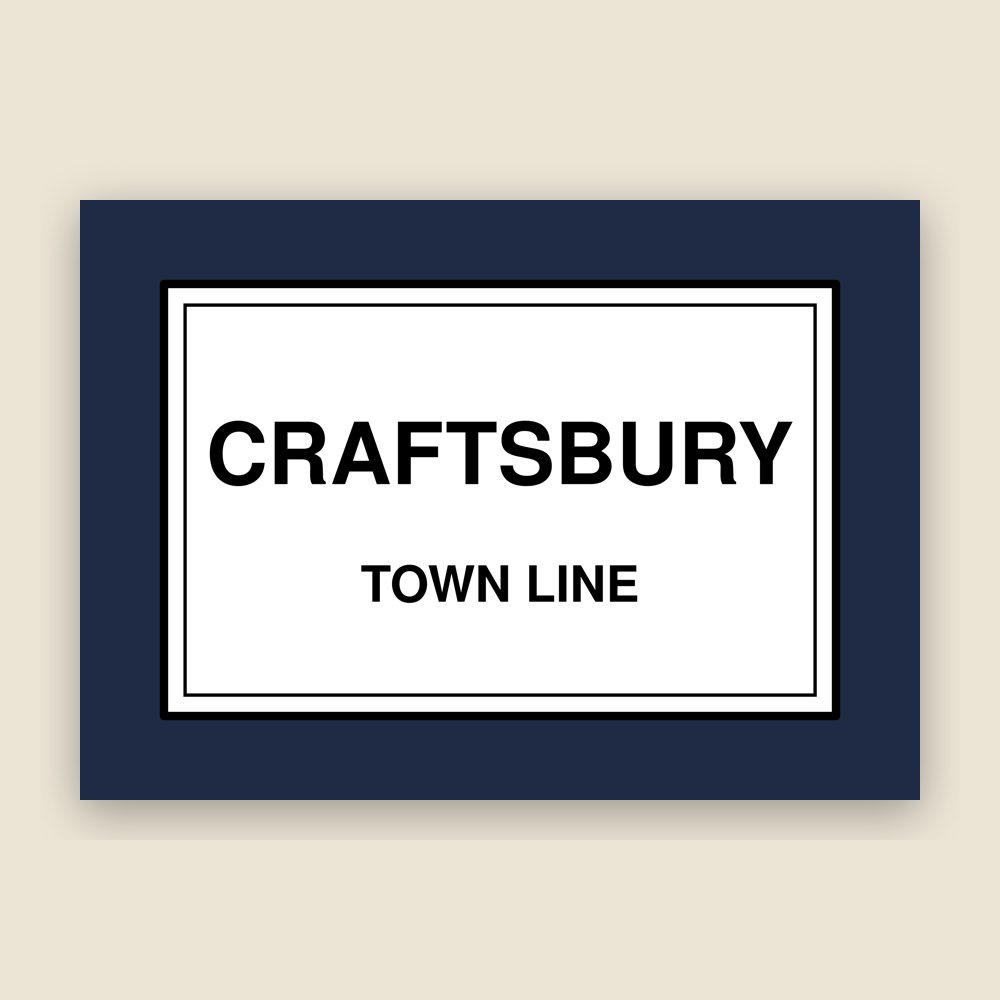 Craftsbury Cork Coaster