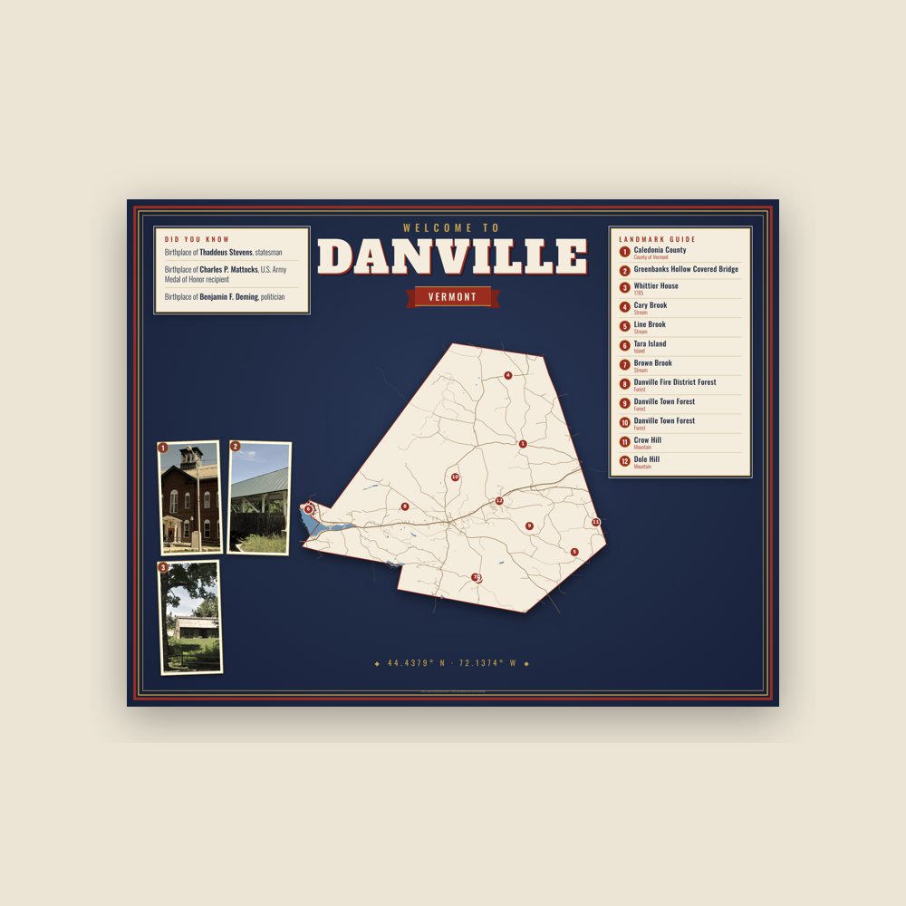 Danville Map Placemat