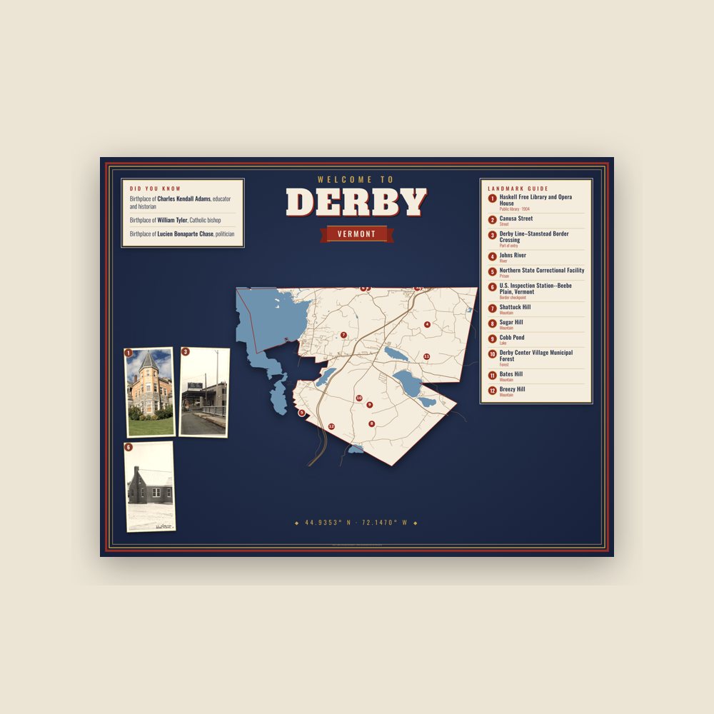 Derby Map Placemat