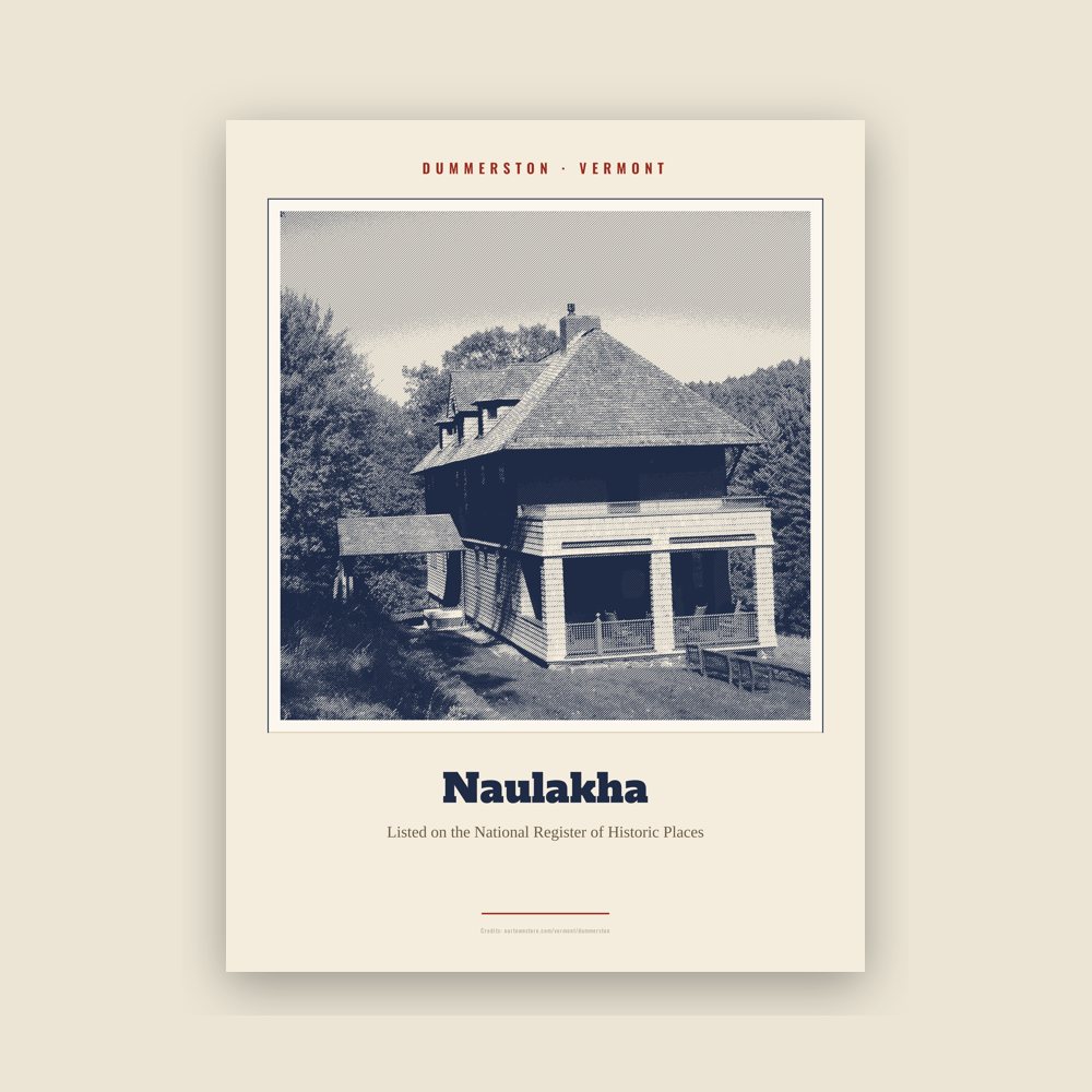 Dummerston Naulakha Landmark Print