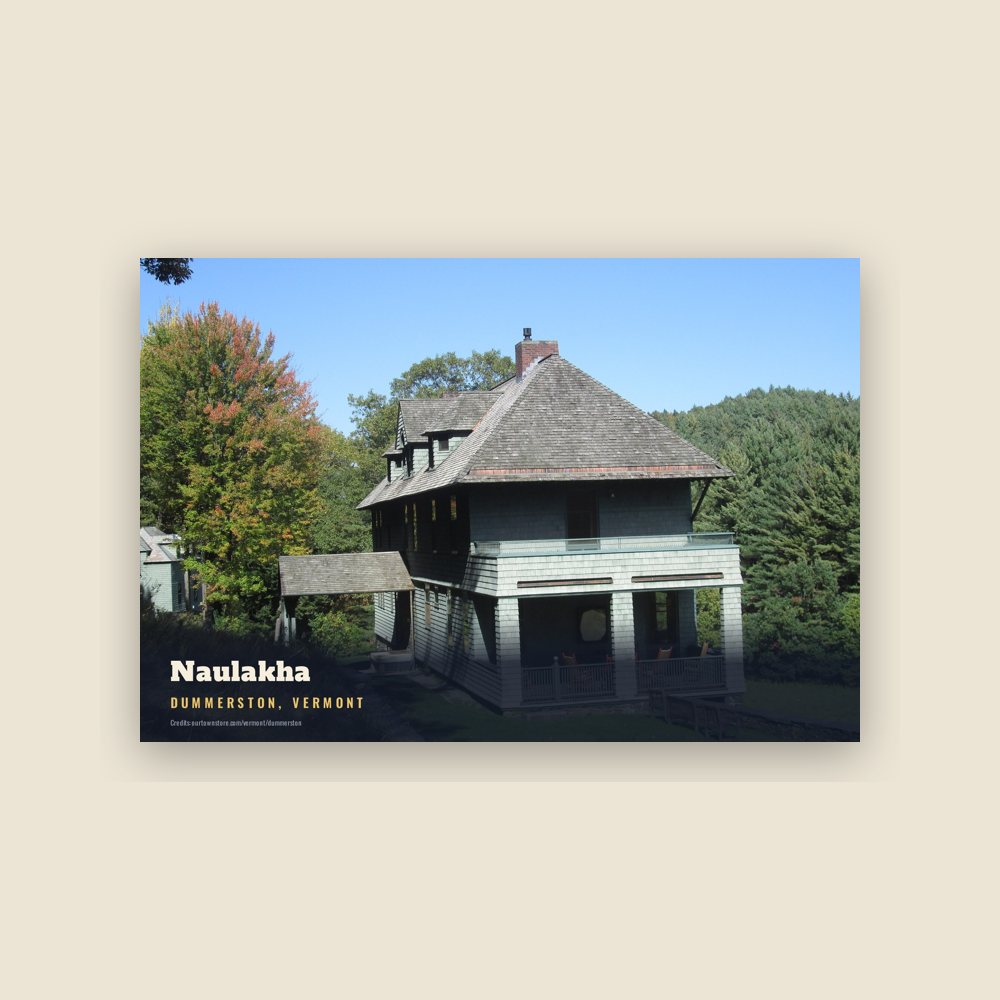Dummerston Naulakha Postcard