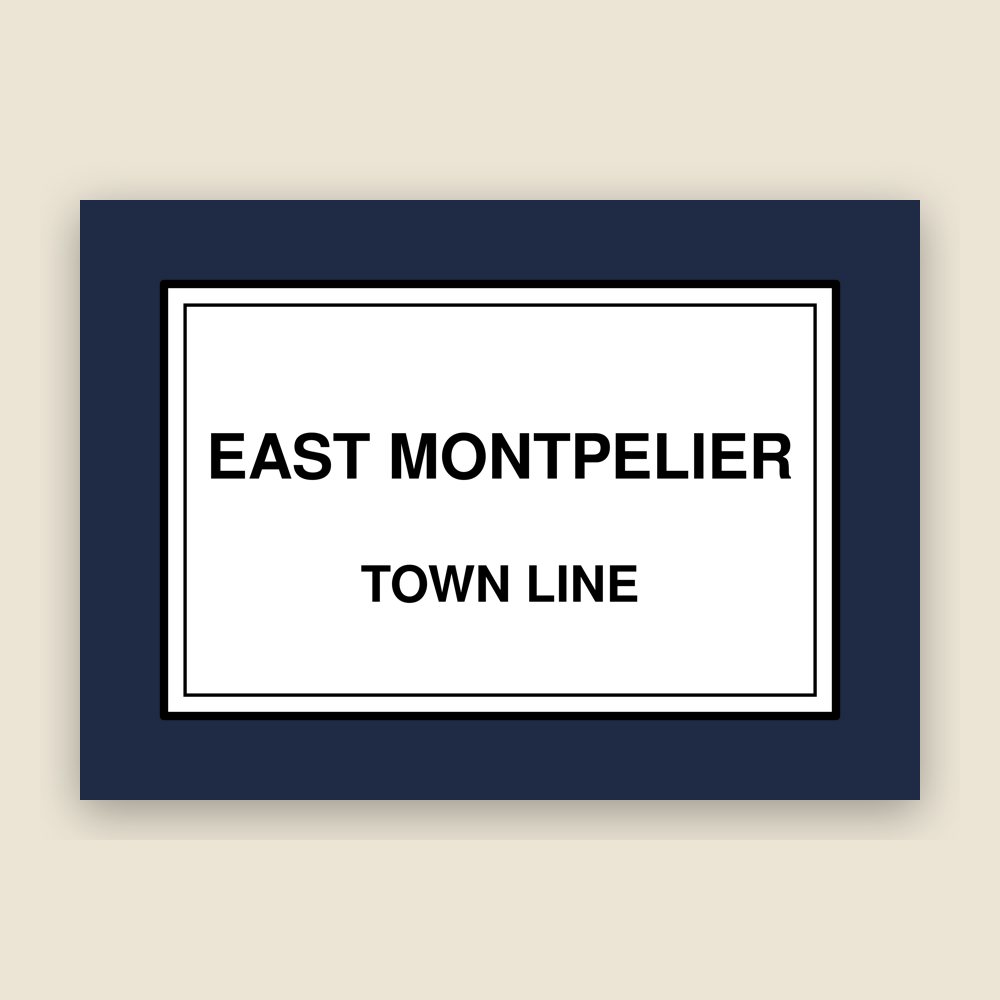 East Montpelier Town Line Mug