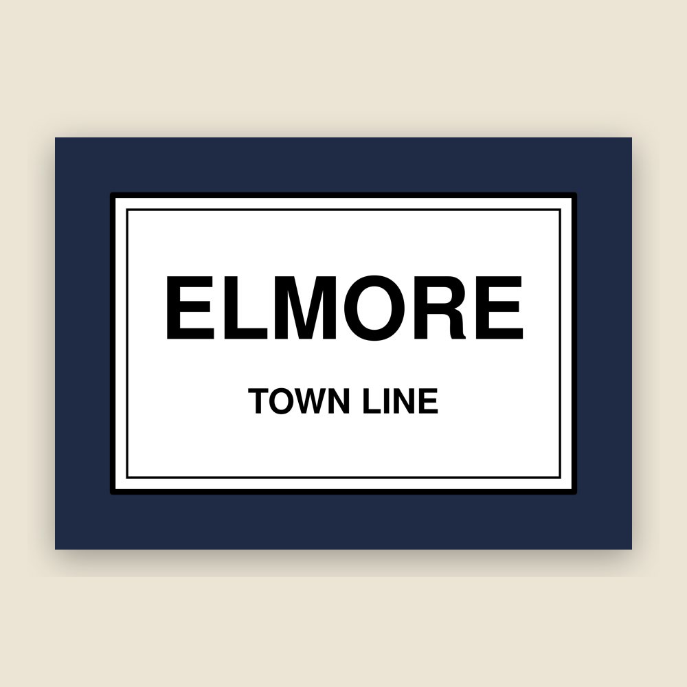 Elmore Town Line Mug
