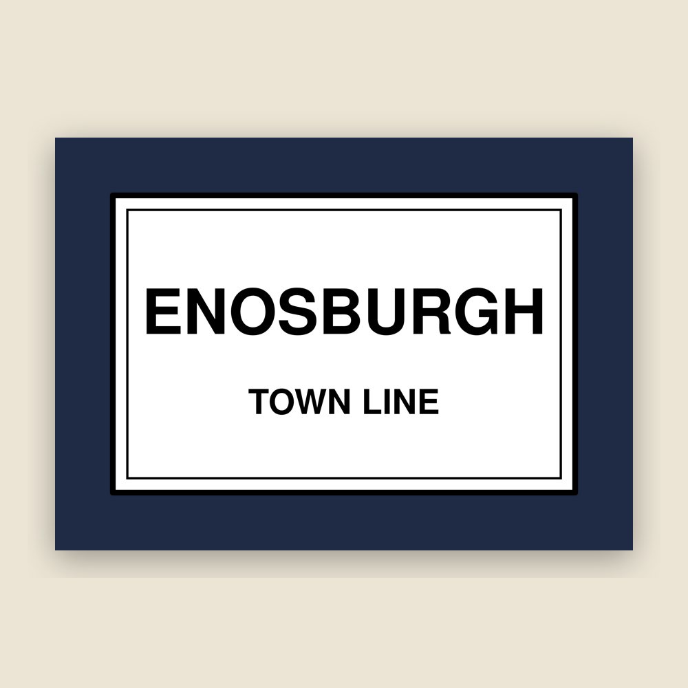 Enosburgh Cork Coaster