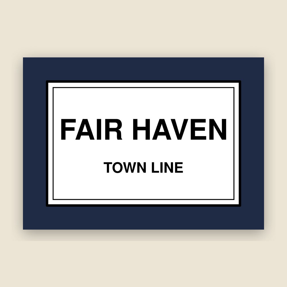 Fair Haven Cork Coaster