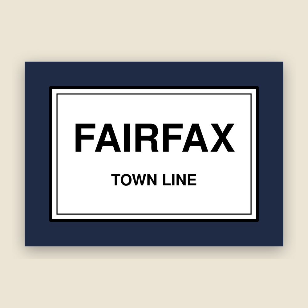 Fairfax Cork Coaster