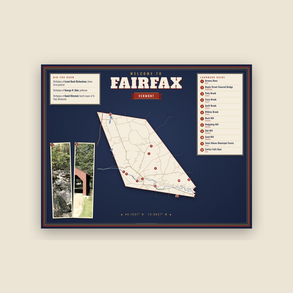 Fairfax Map Placemat