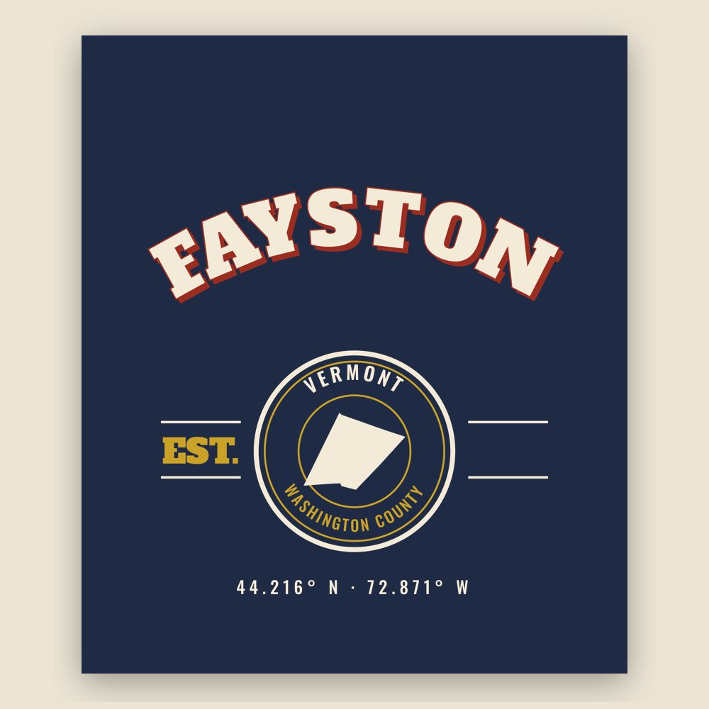 Fayston Varsity Crewneck