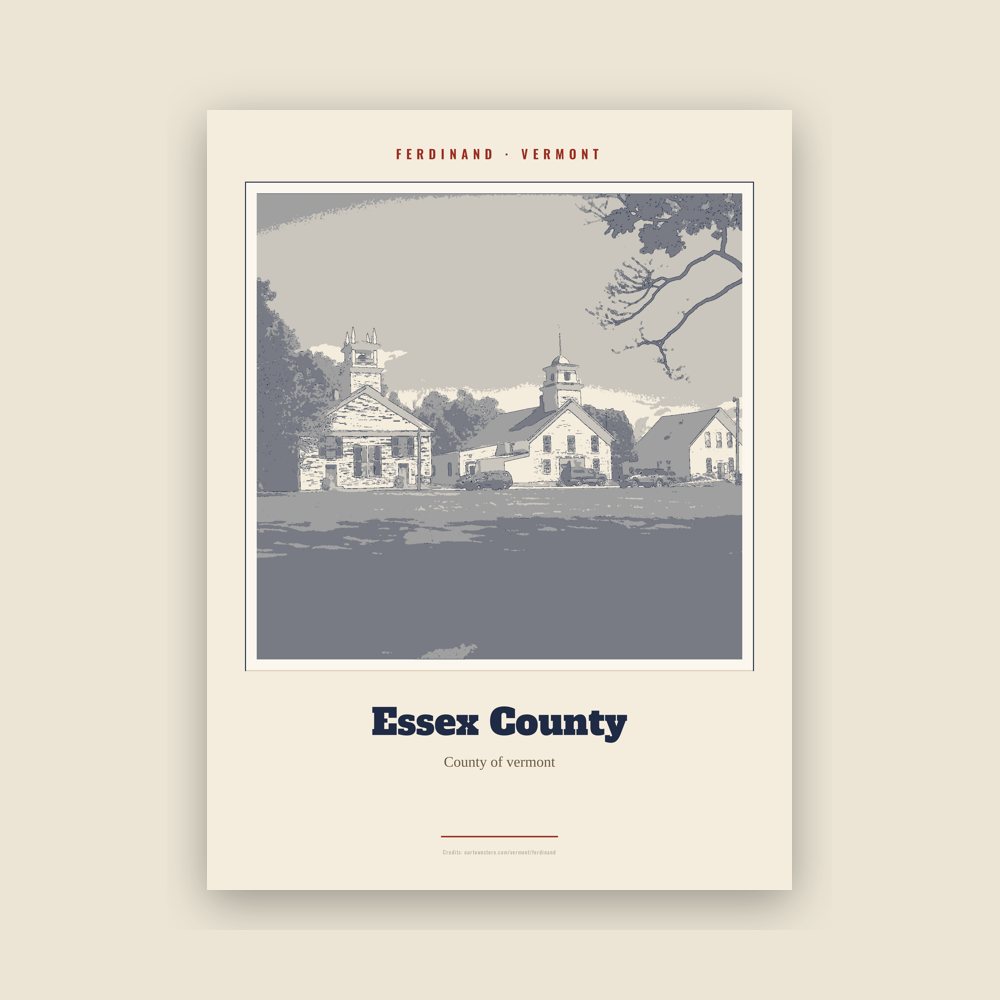Ferdinand Essex County Landmark Print