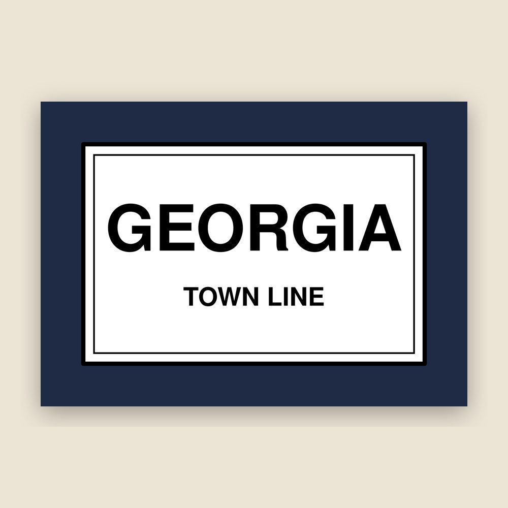 Georgia Cork Coaster