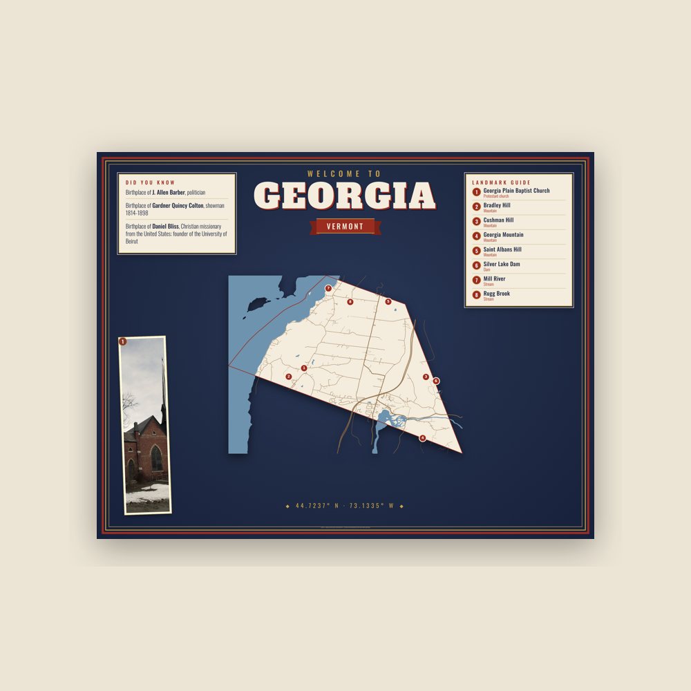 Georgia Map Placemat