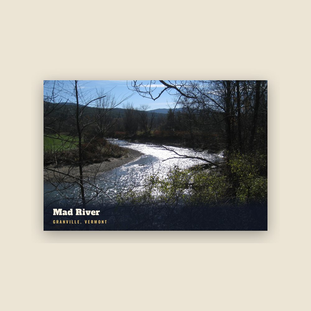 Granville Mad River Postcard