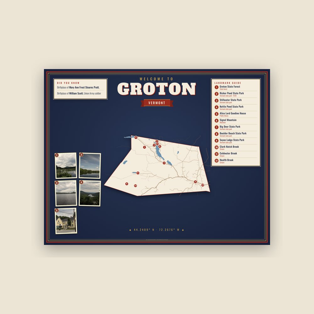 Groton Map Placemat