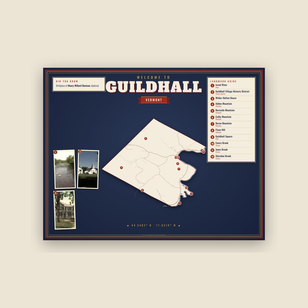 Guildhall Map Placemat