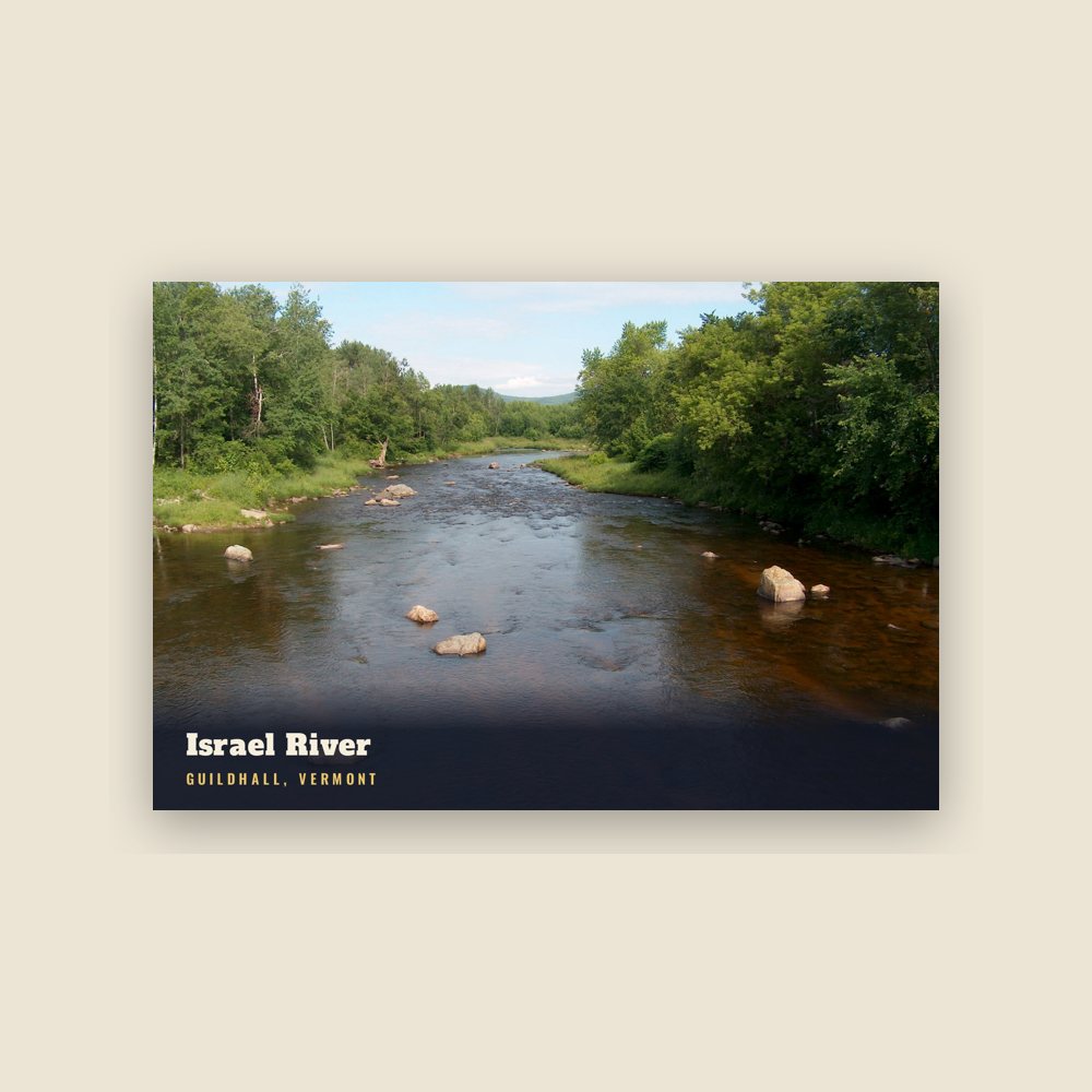 Guildhall Israel River Postcard