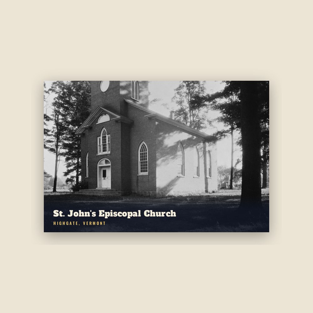 Highgate St. John's Episcopal Church Postcard
