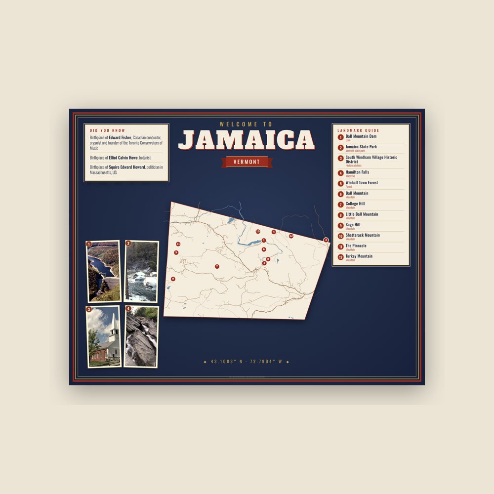 Jamaica Map Placemat