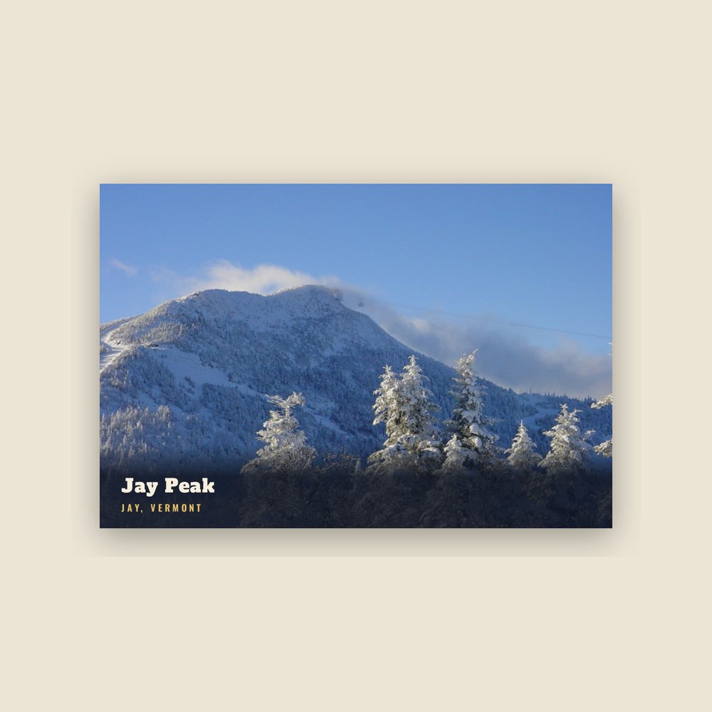 Jay Jay Peak Postcard