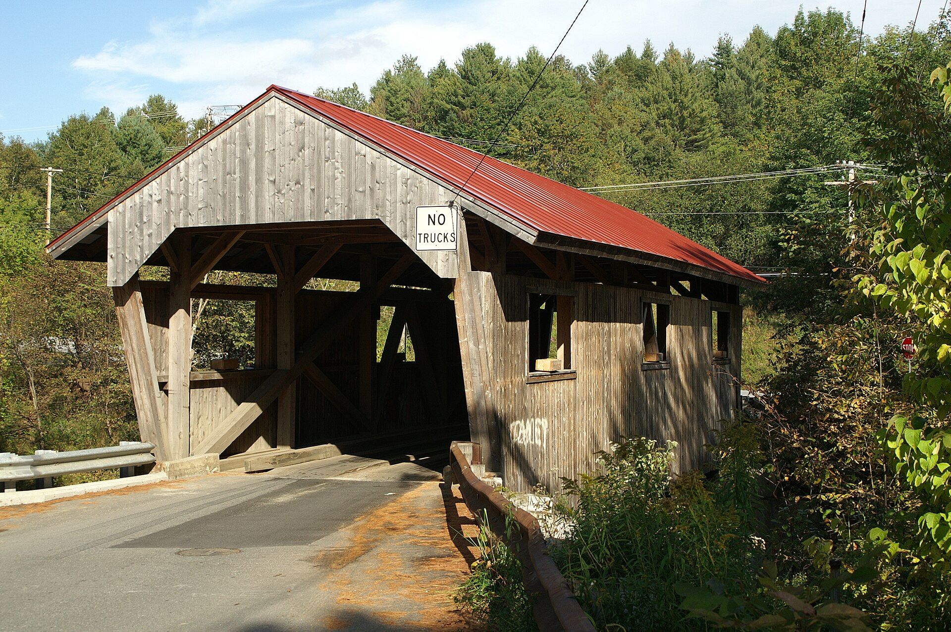 Power House Covered Bridge, Johnson, Vermont