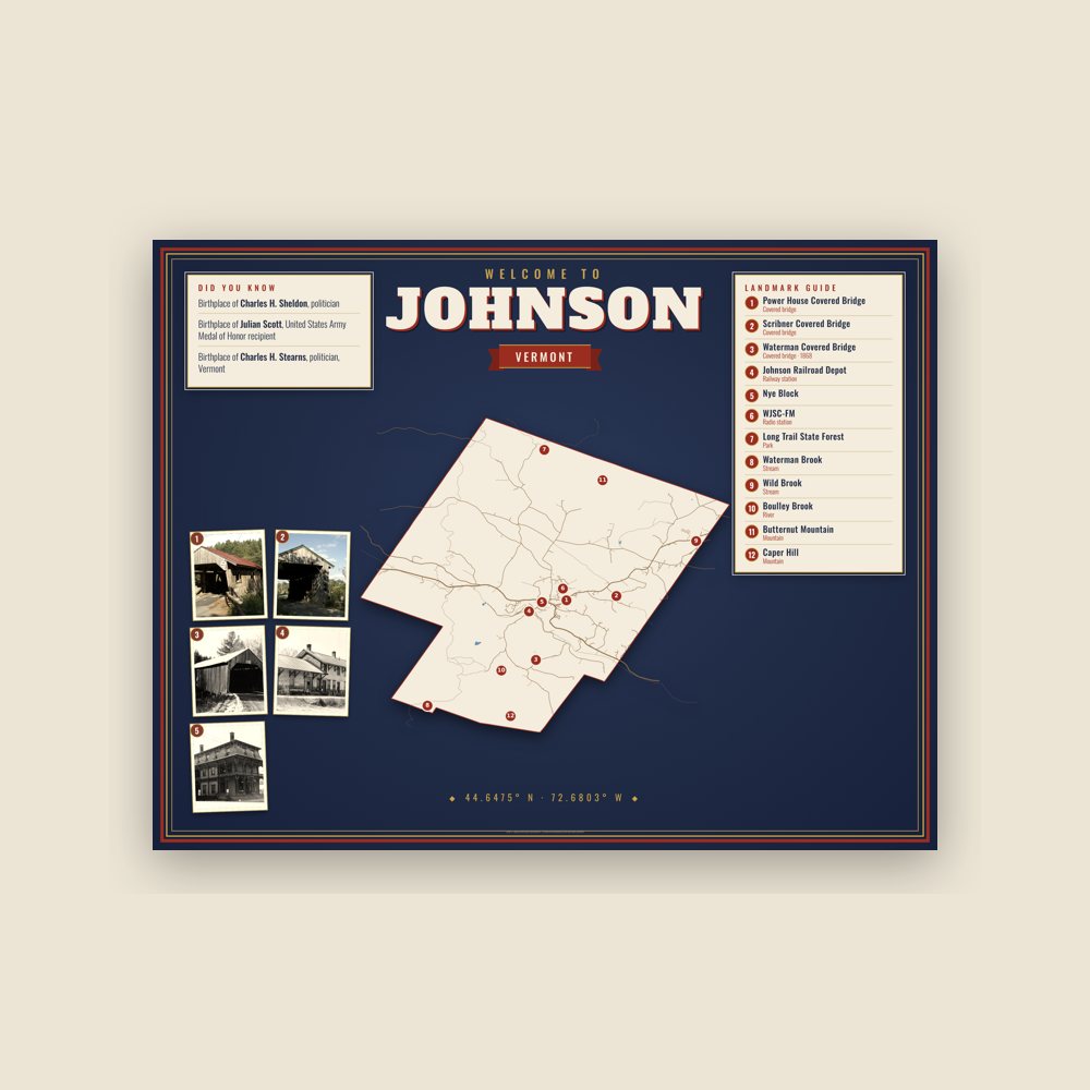 Johnson Map Placemat