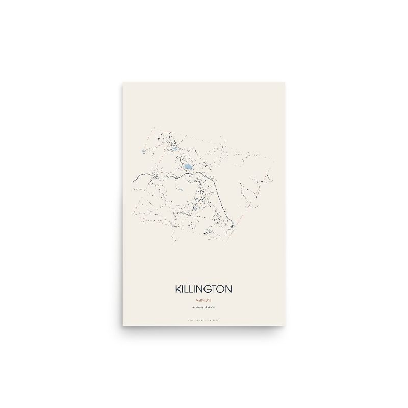 Killington Street Map Poster · Linen