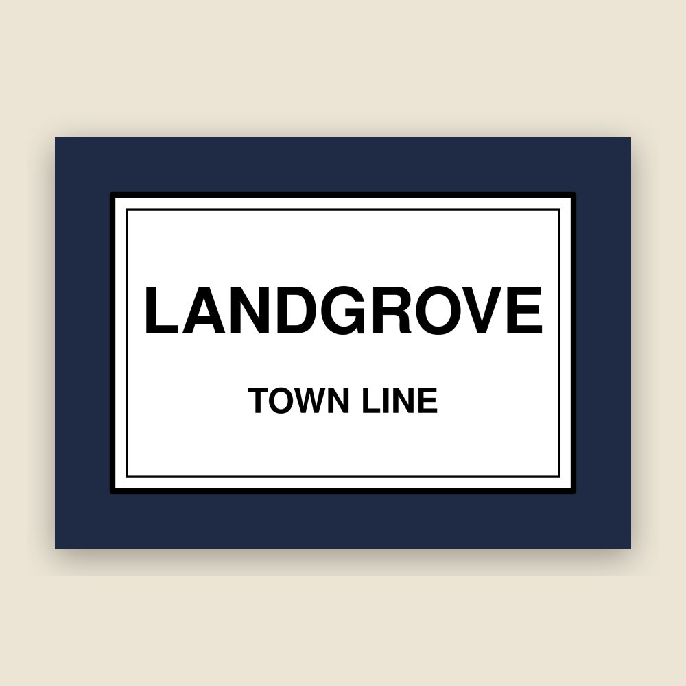Landgrove Town Line Mug
