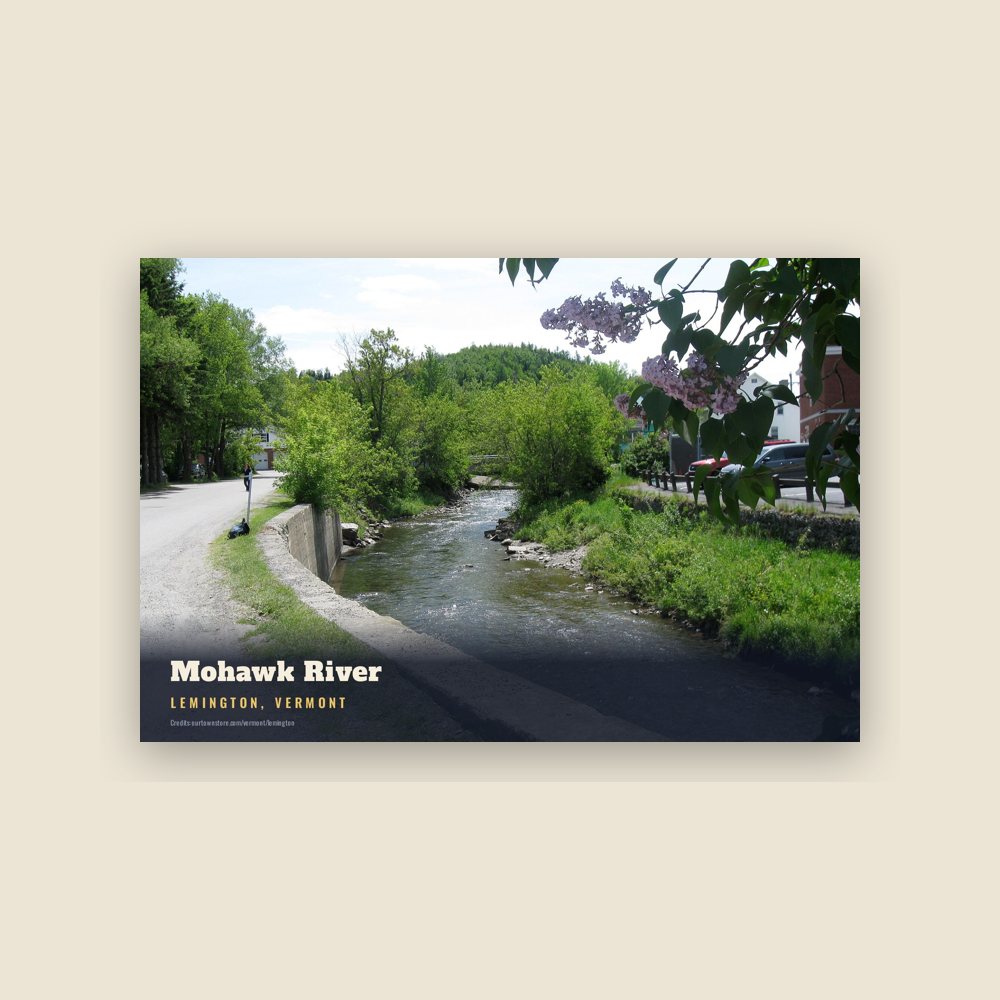 Lemington Mohawk River Postcard