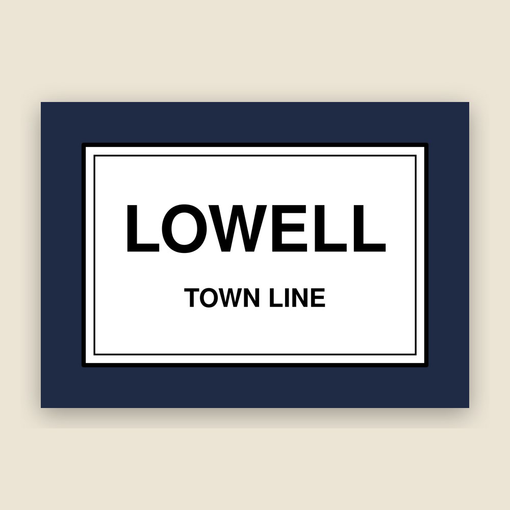 Lowell Town Line Mug