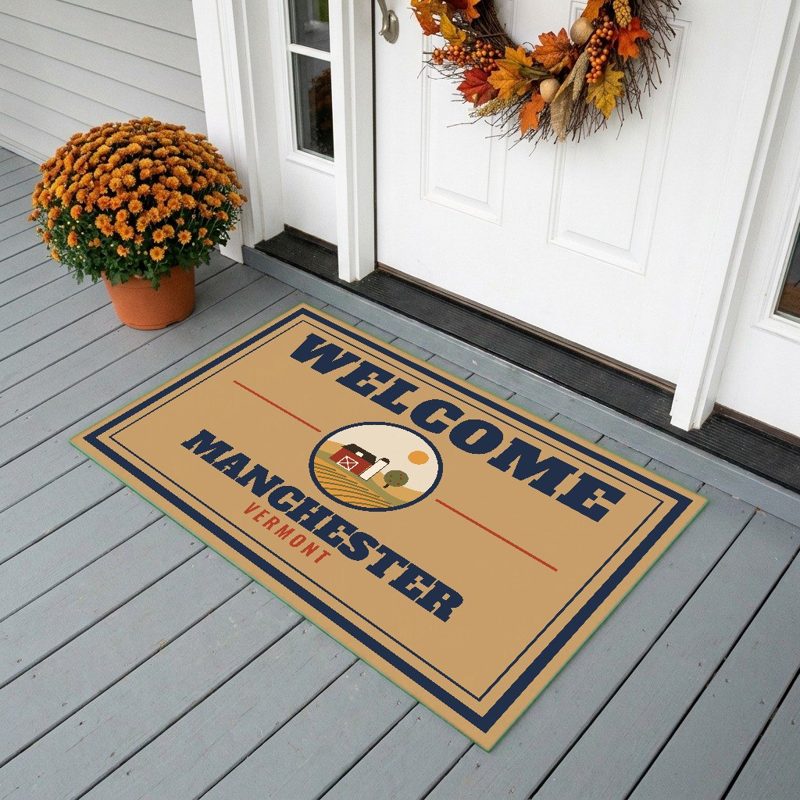 Manchester Welcome Doormat