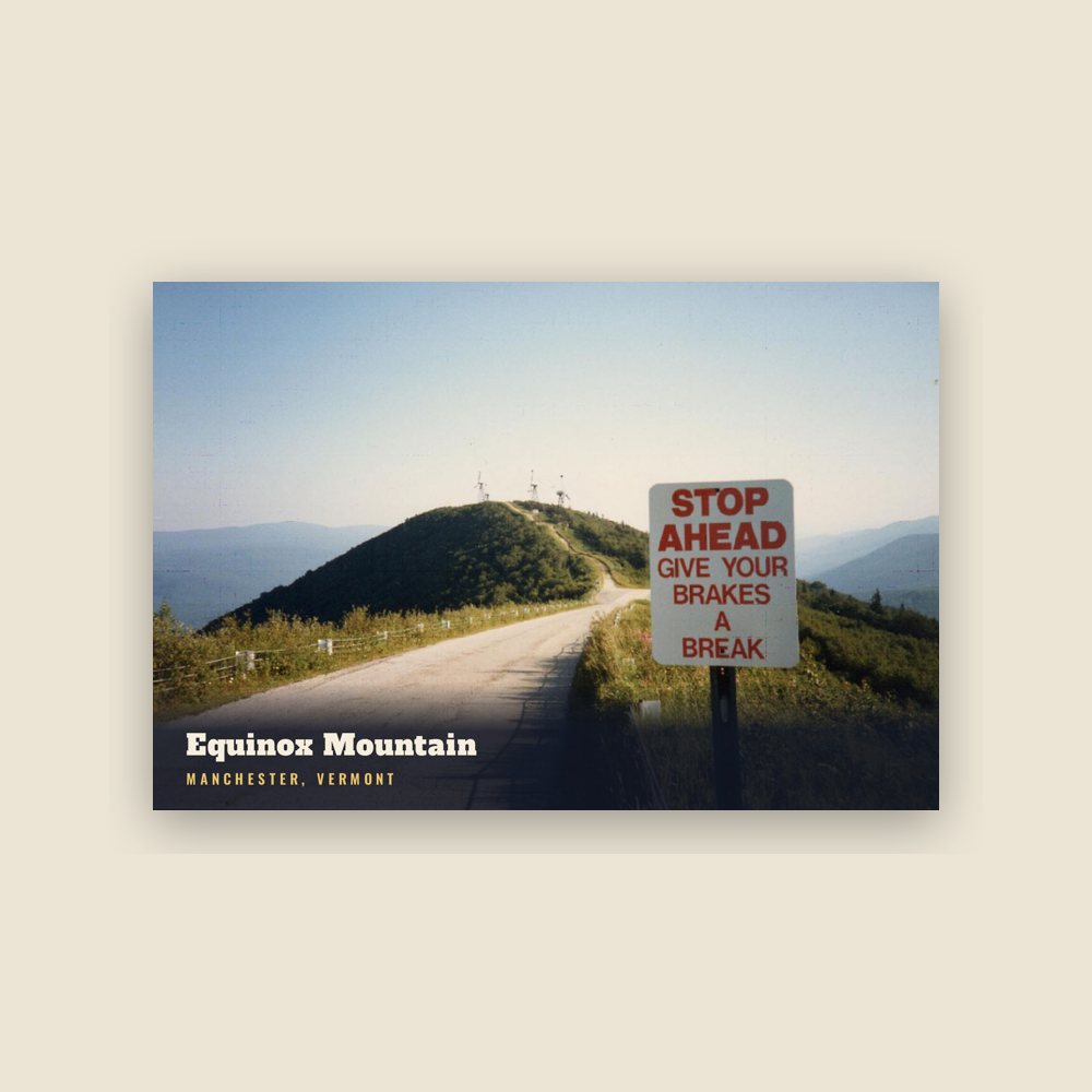 Manchester Equinox Mountain Postcard